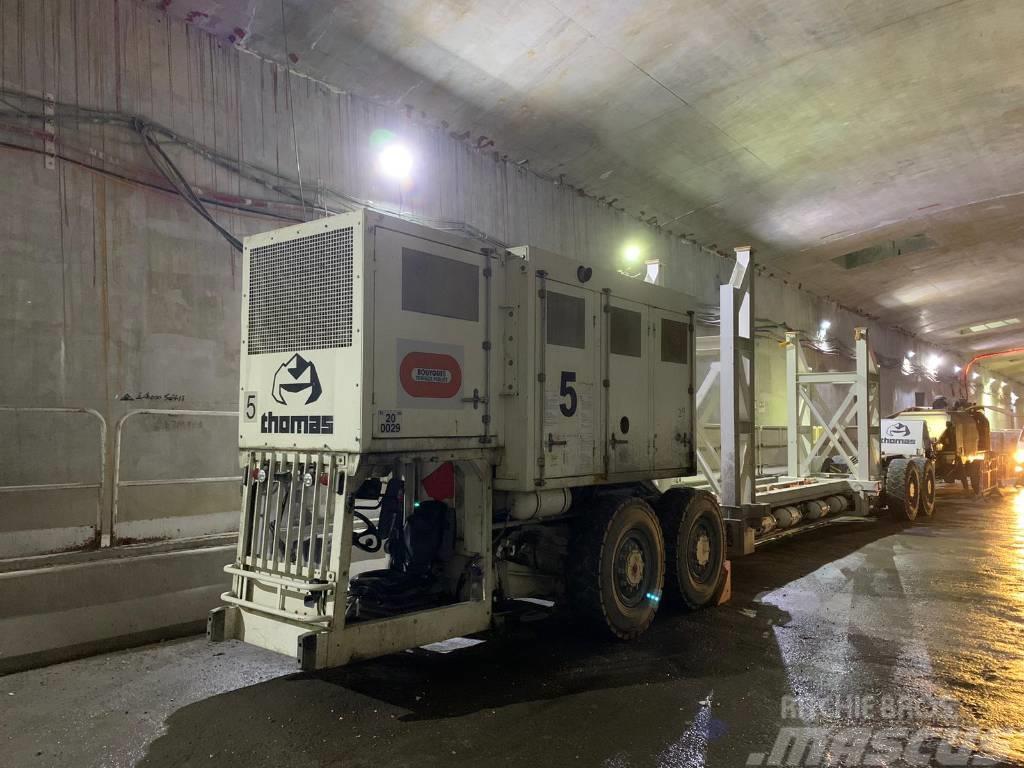 Thomas Multi-Service Vehicle TSP90-320 Dumper e camion per miniera sotterranea