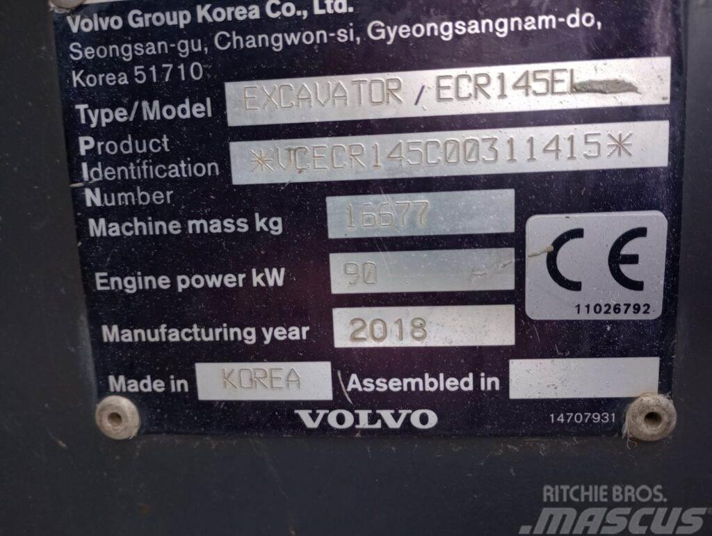 Volvo ECR145EL Escavatori cingolati