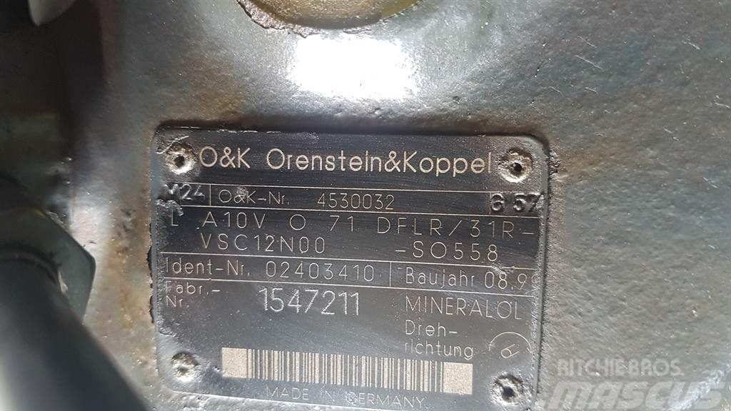 O&K A10VO71DFLR/31R - O&K L15B - Load sensing pump Componenti idrauliche
