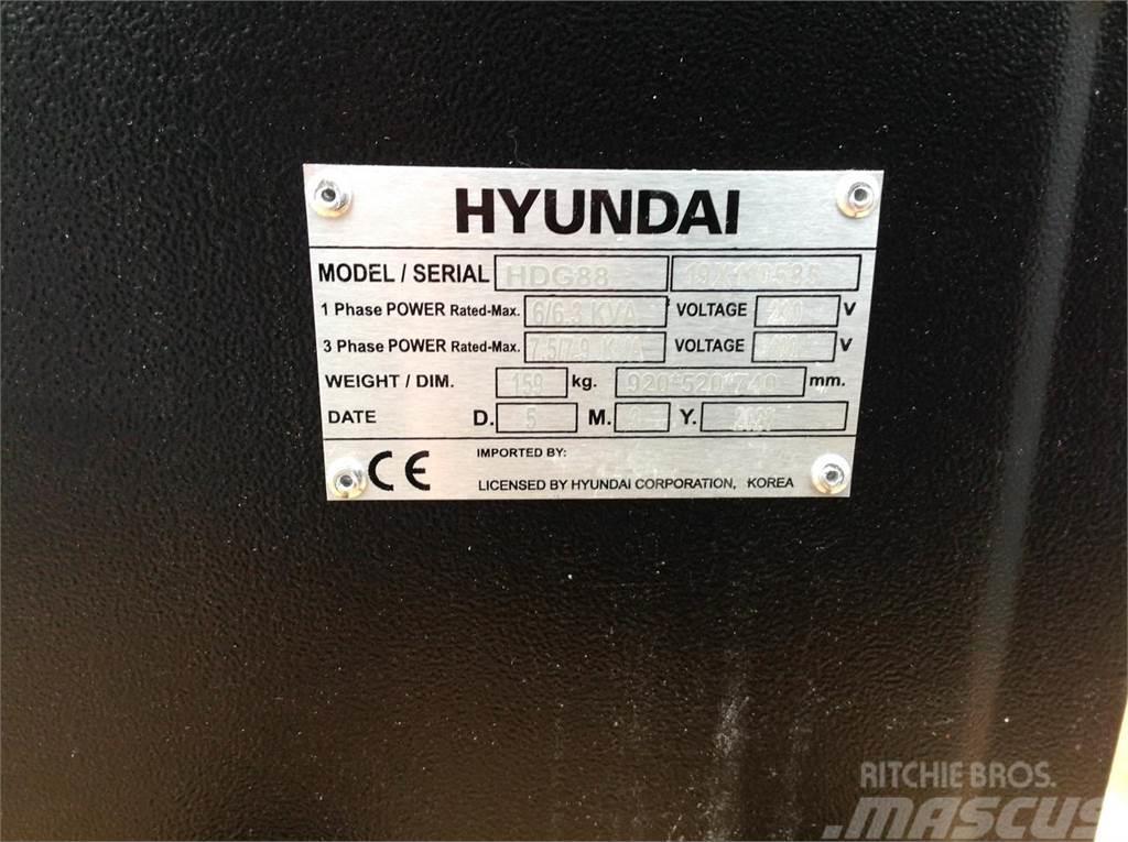 Hyundai Aggregaat HDG 88 Generatori a benzina