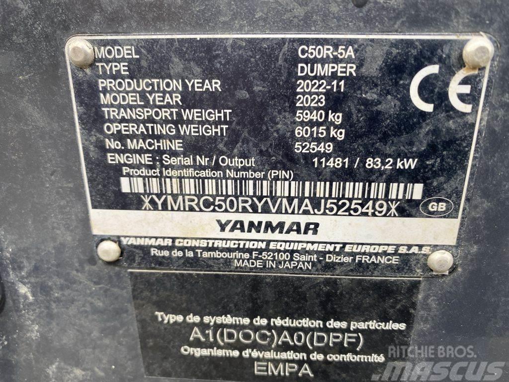 Yanmar YAN C50-5A Dumper cingolati