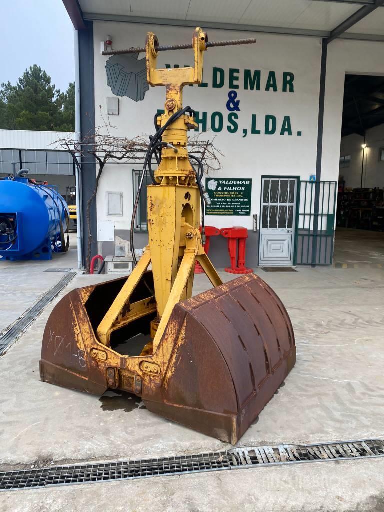  Bivalva, excavator 18 a 30 ton 1,30m3 Benne