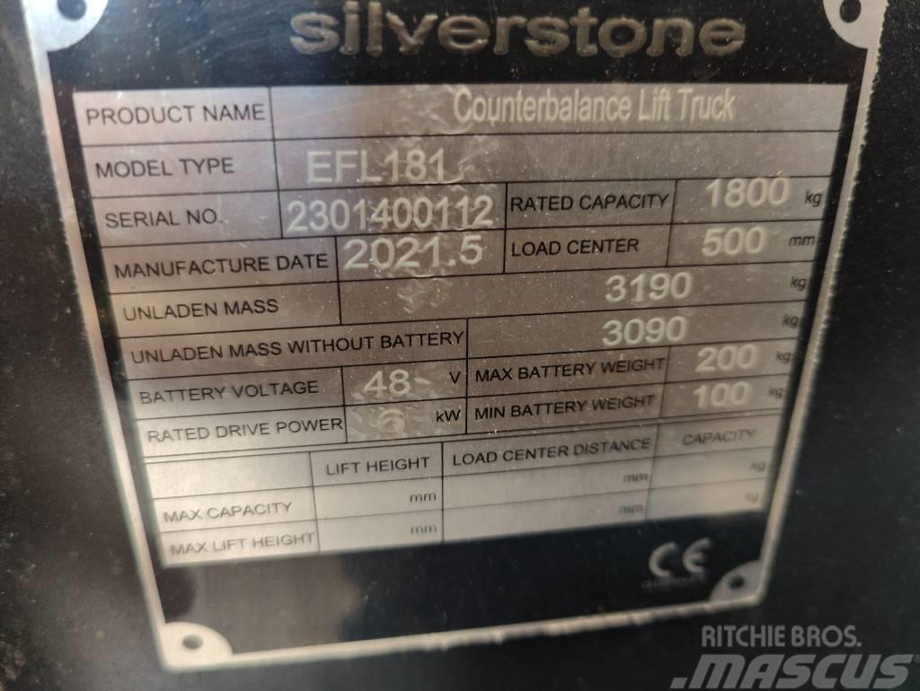 Silverstone EFL181  (RENT244) Carrelli elevatori elettrici