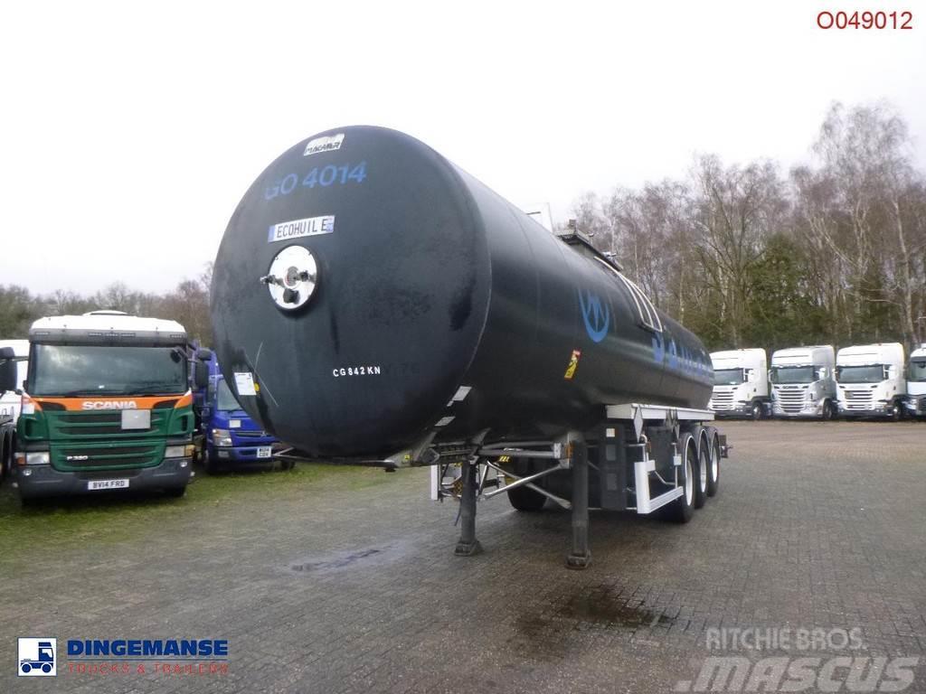 Magyar Bitumen tank inox 31.8 m3 / 1 comp / ADR 22/10/202 Semirimorchi cisterna