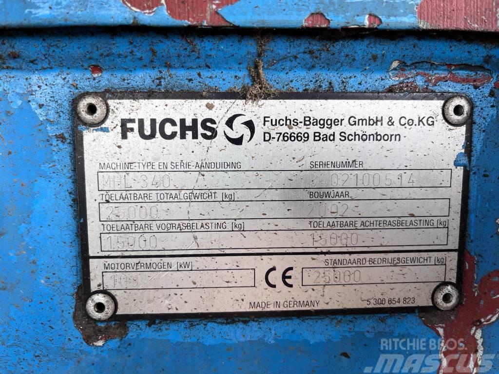 Fuchs MHL 340 Movimentazione rifiuti