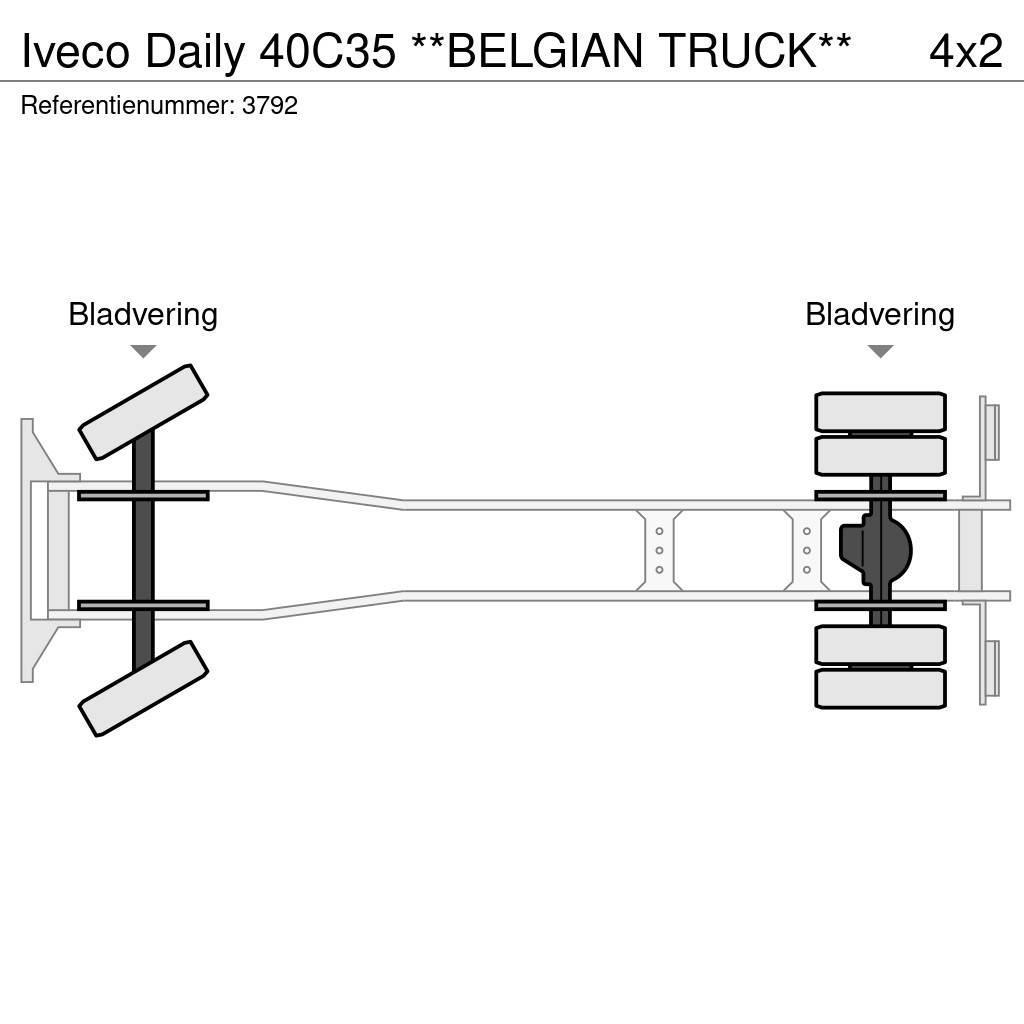 Iveco Daily 40C35 **BELGIAN TRUCK** Camion cassonati