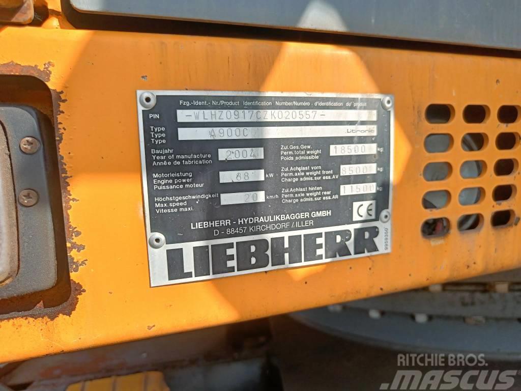 Liebherr A 900 C Litronic Escavatori gommati