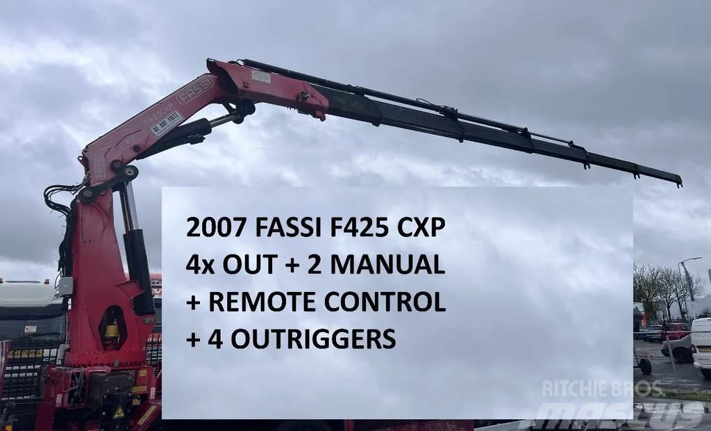 Fassi F425CXP F425CXP + REMOTE + 4 OUTRIGGERS - 4x OUT + Gru da carico