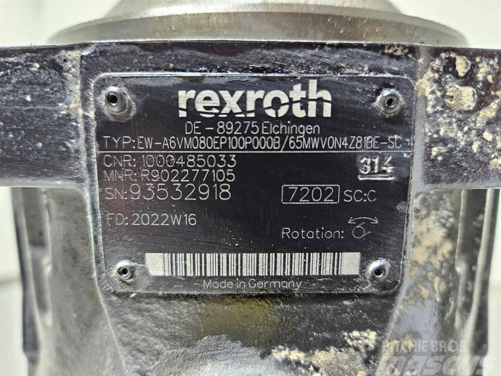 Wacker Neuson 1000485033-Rexroth A6VM080EP-Drive motor Componenti idrauliche