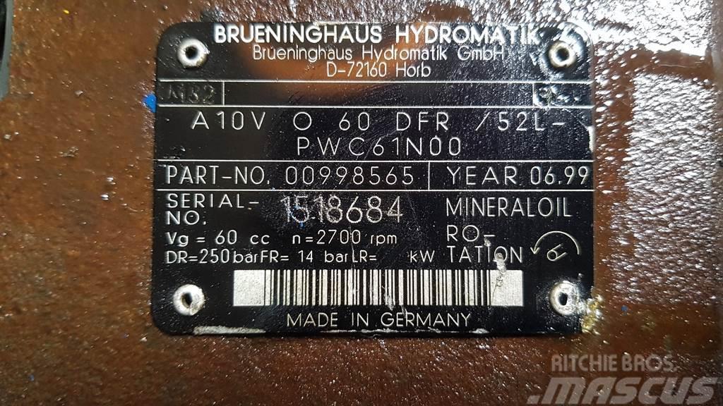 Brueninghaus Hydromatik A10VO60DFR/52L - Load sensing pump Componenti idrauliche