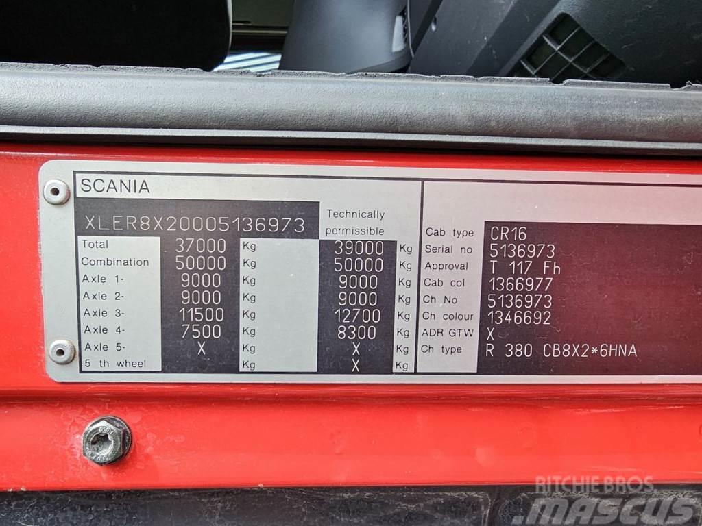 Scania R380 8x2 / PALFINGER PK 85002 CRANE - KRAN - GRUA Autogru