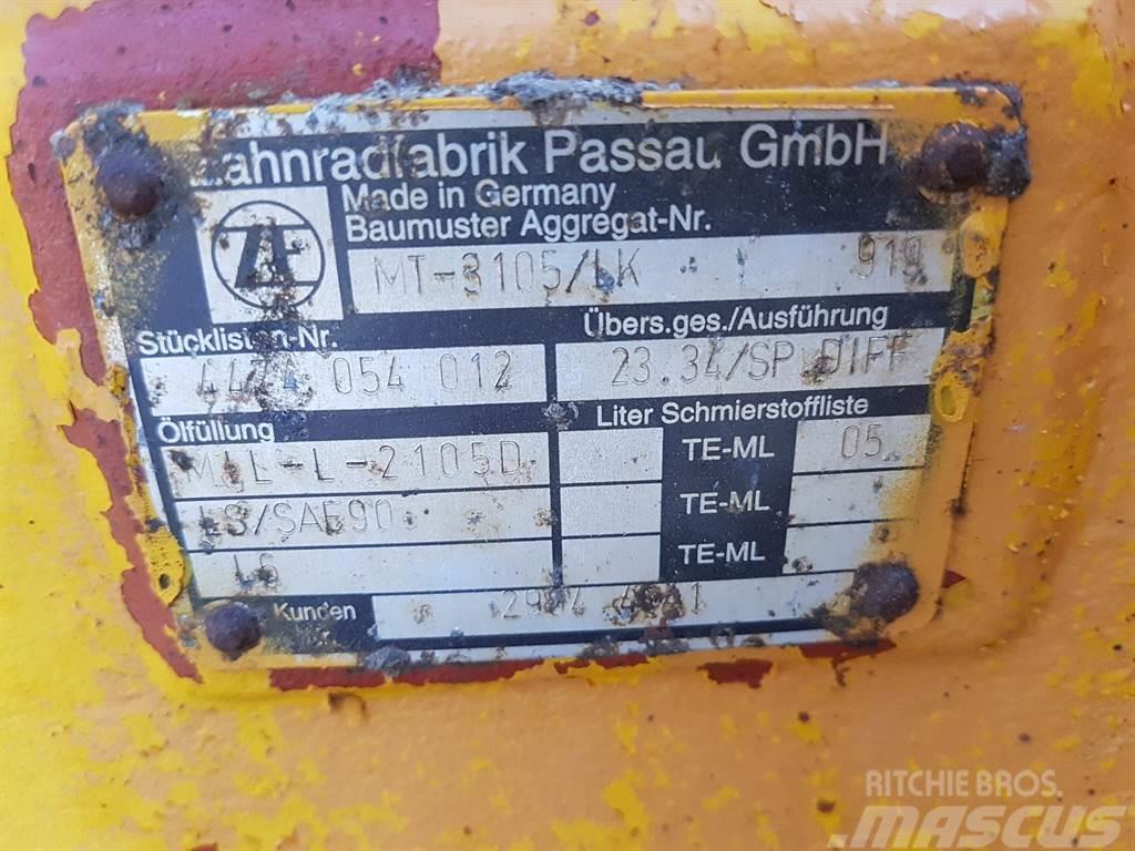 CASE 921C-ZF MT-3105/LK-4474054012-Axle/Achse/As Assi