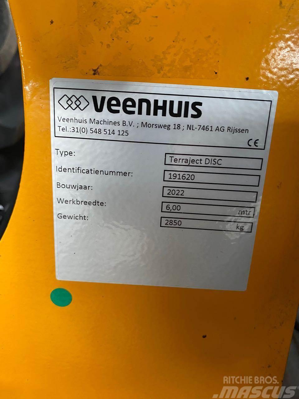 Veenhuis Terraject Disc 6.00 Altre macchine fertilizzanti