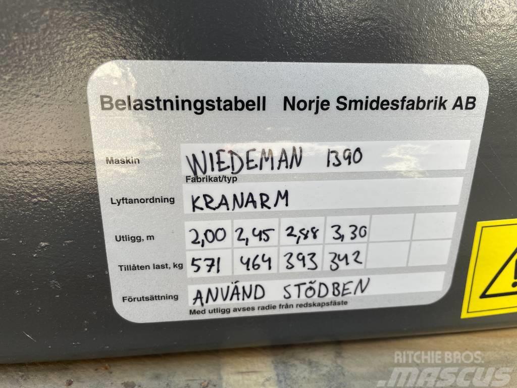 Norje Kranarm - Hydraulisk | N338 STORA BM fäste Altri componenti