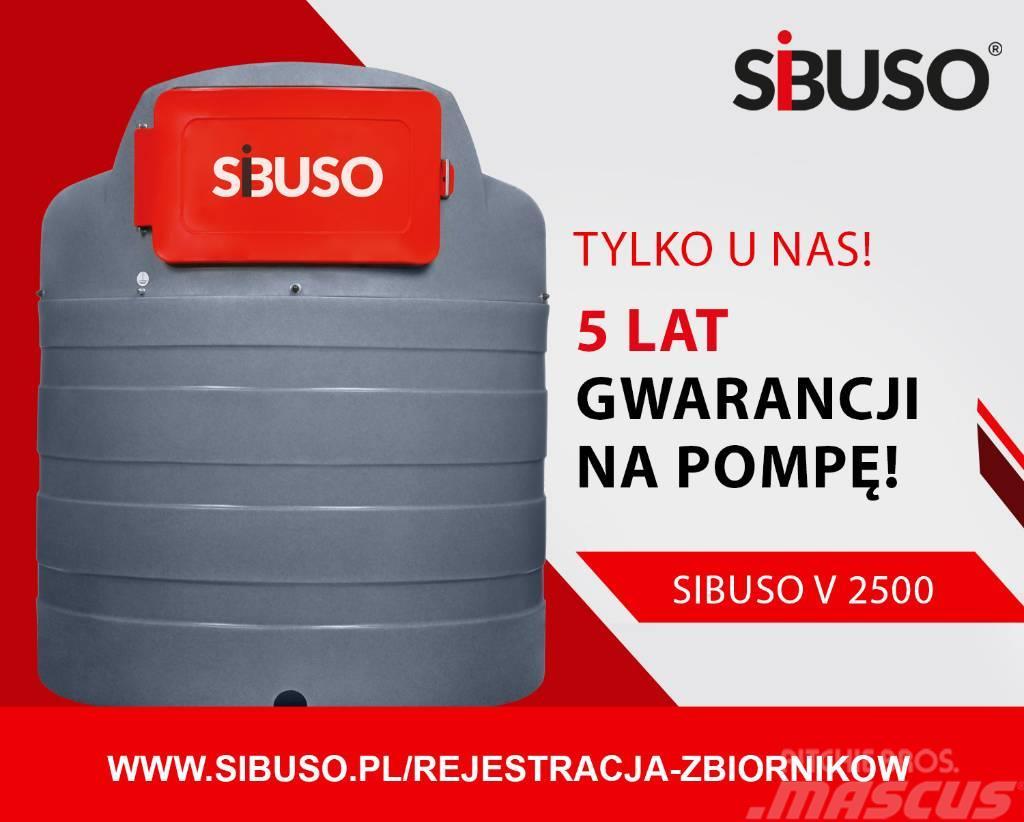 Sibuso 2500L zbiornik dwupłaszczowy Diesel Serbatoi