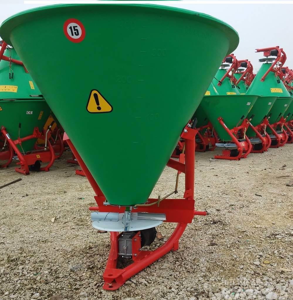 Top-Agro Mineral fertilizer 200 L, INOX spreading unit Spargiminerale