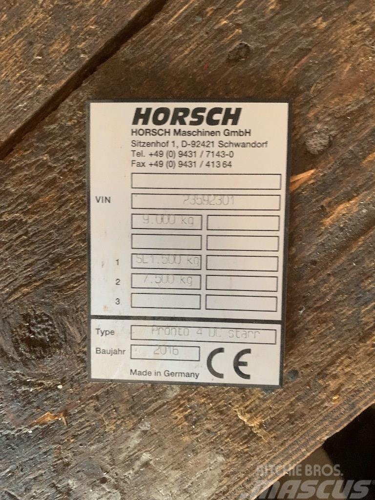 Horsch Pronto 4 DC Seminatrici combinate