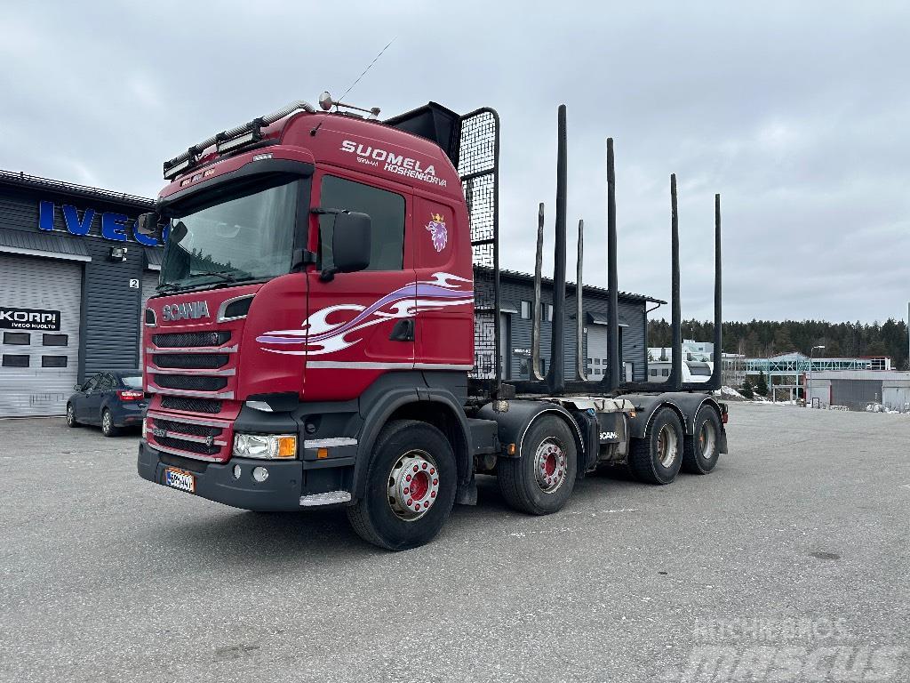 Scania R620 8x4 Camion trasporto legname