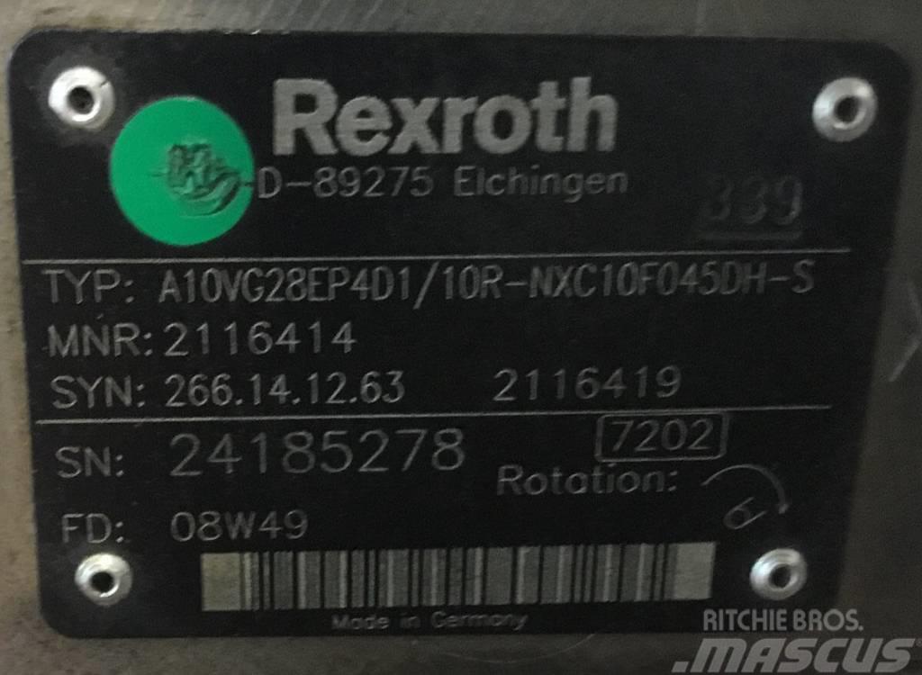 Rexroth A10VG28R Componenti idrauliche