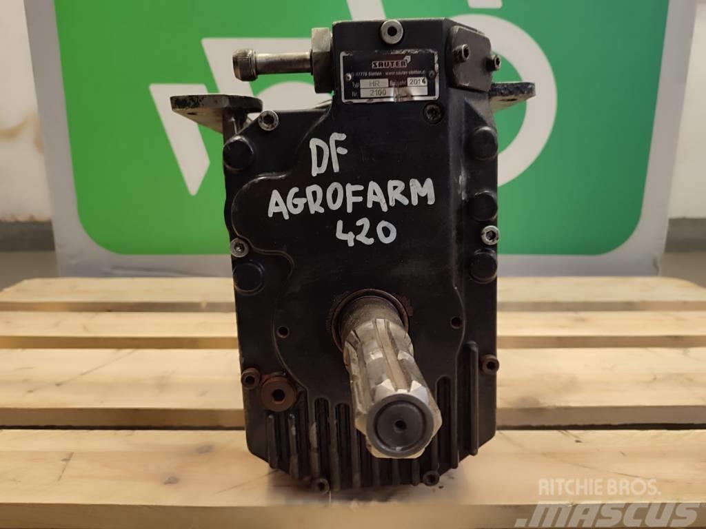 Deutz-Fahr Sauter PTO gearbox,  AGROFARM 420 shaft Trasmissione
