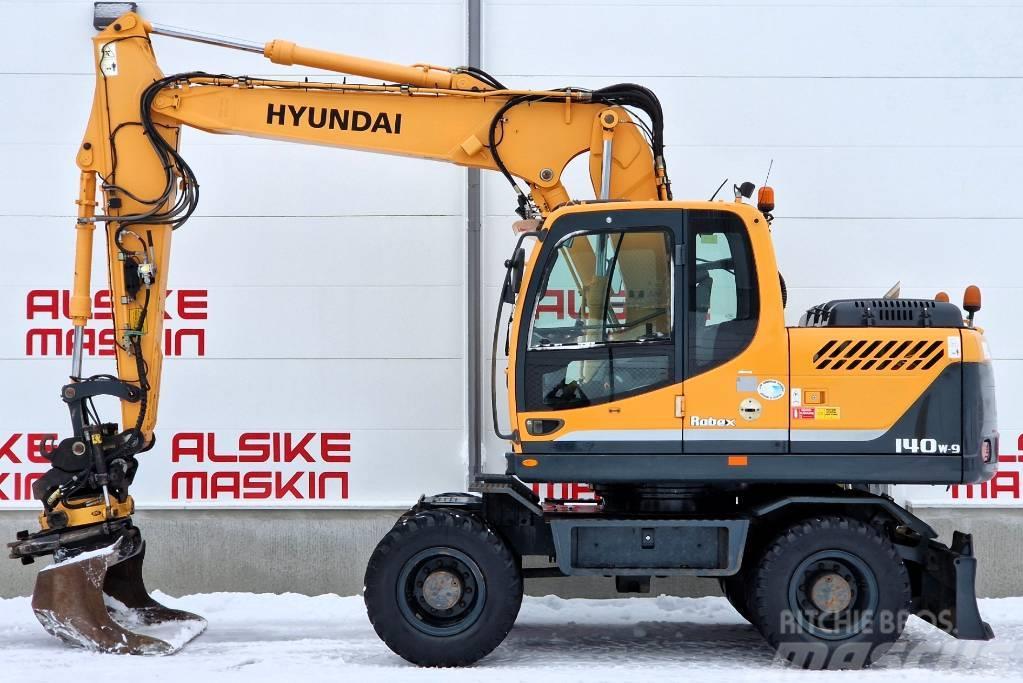 Hyundai 140 W Escavatori gommati