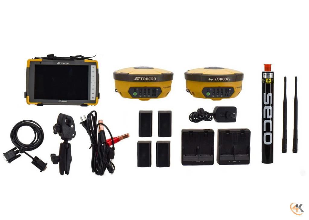 Topcon Dual Hiper V FH915 Base/Rover w FC-6000, Pocket-3D Altri componenti