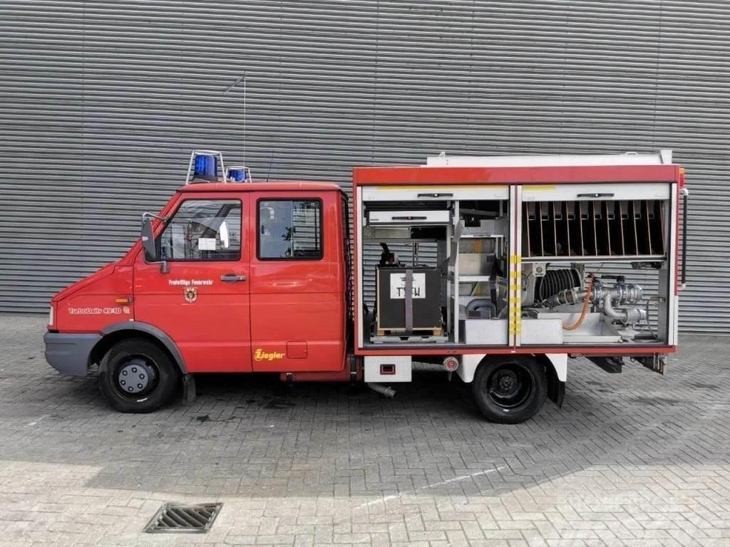 Iveco TurboDaily 49-10 Feuerwehr 15.618 KM 2 Pieces! Camion Pompieri