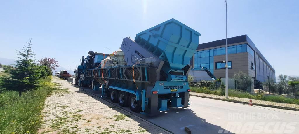 Constmach 250 TPH Mobile Jaw Crushing Plant - Stone Crusher Frantoi mobili