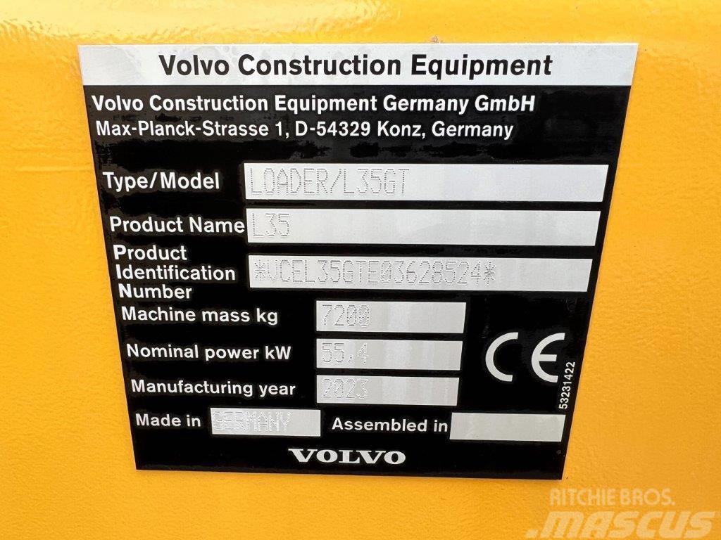 Volvo L35GT Pale gommate