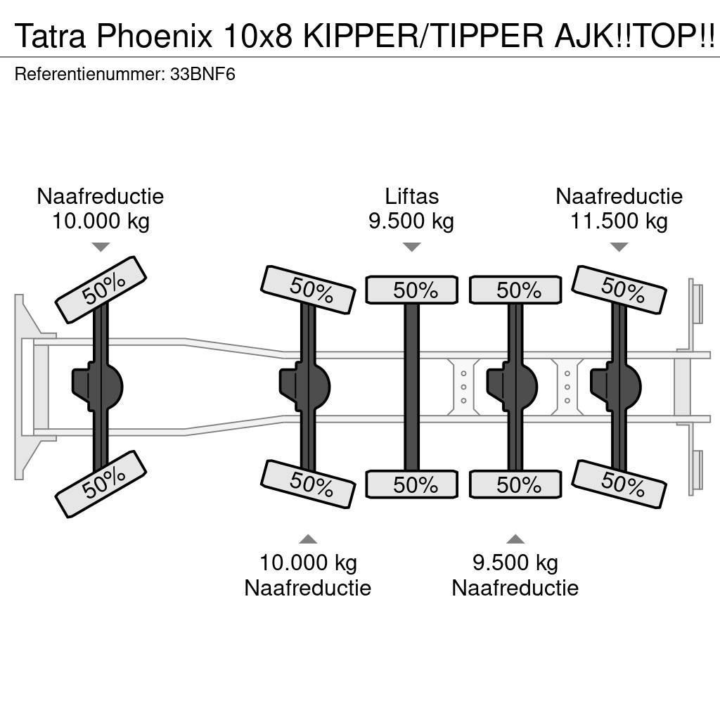 Tatra Phoenix 10x8 KIPPER/TIPPER AJK!!TOP!! Camion ribaltabili