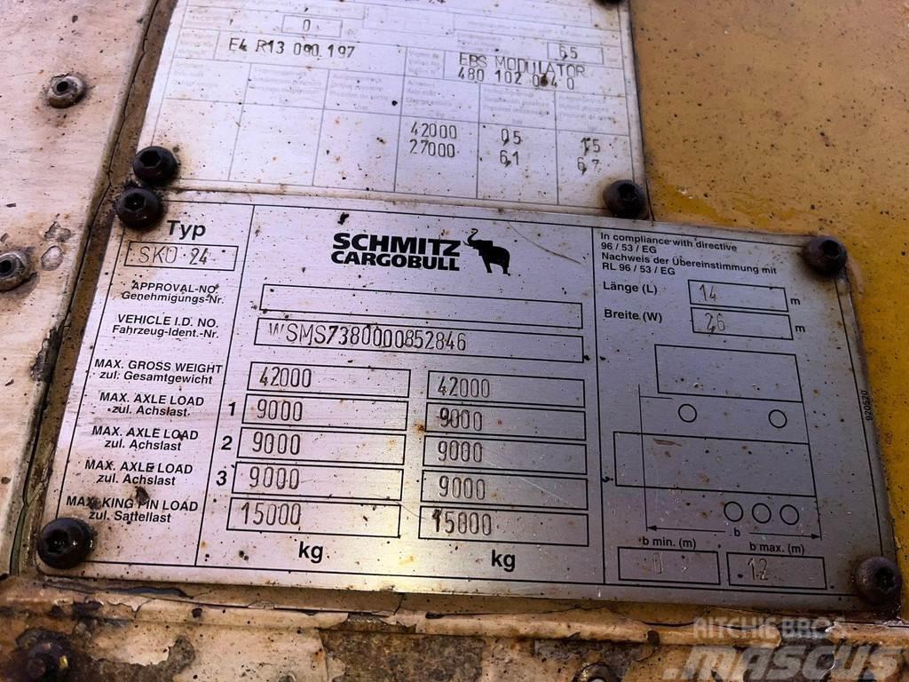 Schmitz Cargobull SKO 24 BOX L=13571 Semirimorchi a cassone chiuso