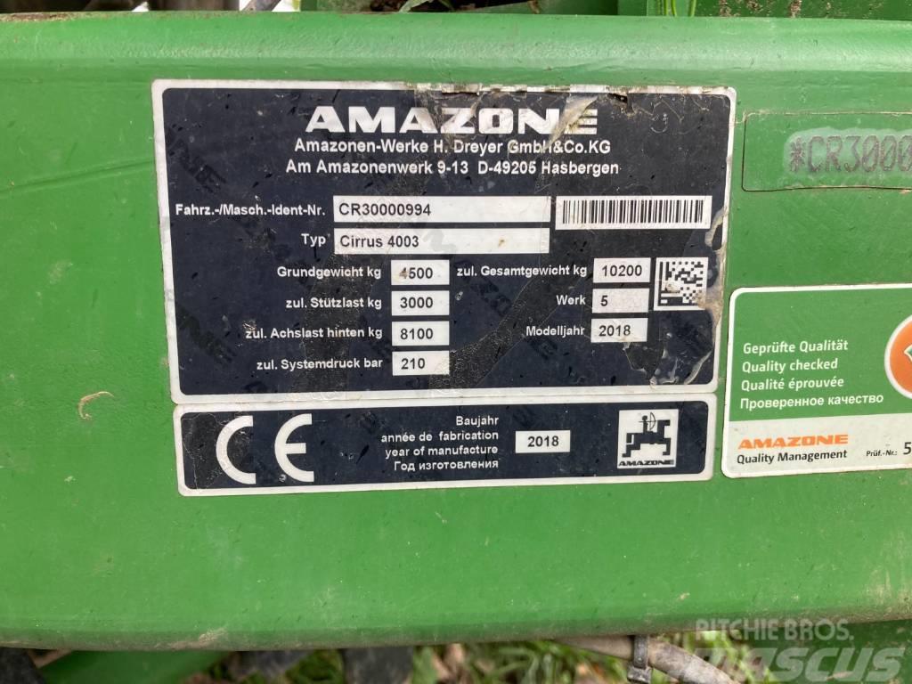 Amazone Cirrus 4003 Perforatrici