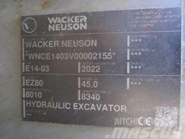 Wacker Neuson EZ 80 Escavatori medi 7t - 12t