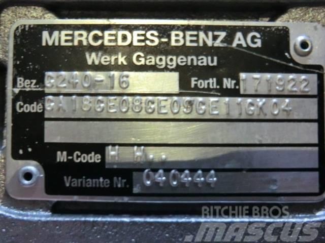  Getriebe / transmisson G240 Parti e equipaggiamenti per Gru