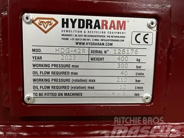 Hydraram HDG-42R | CW10 | 4.5 ~ 7.5 Ton | Sorteergrijper Pinze