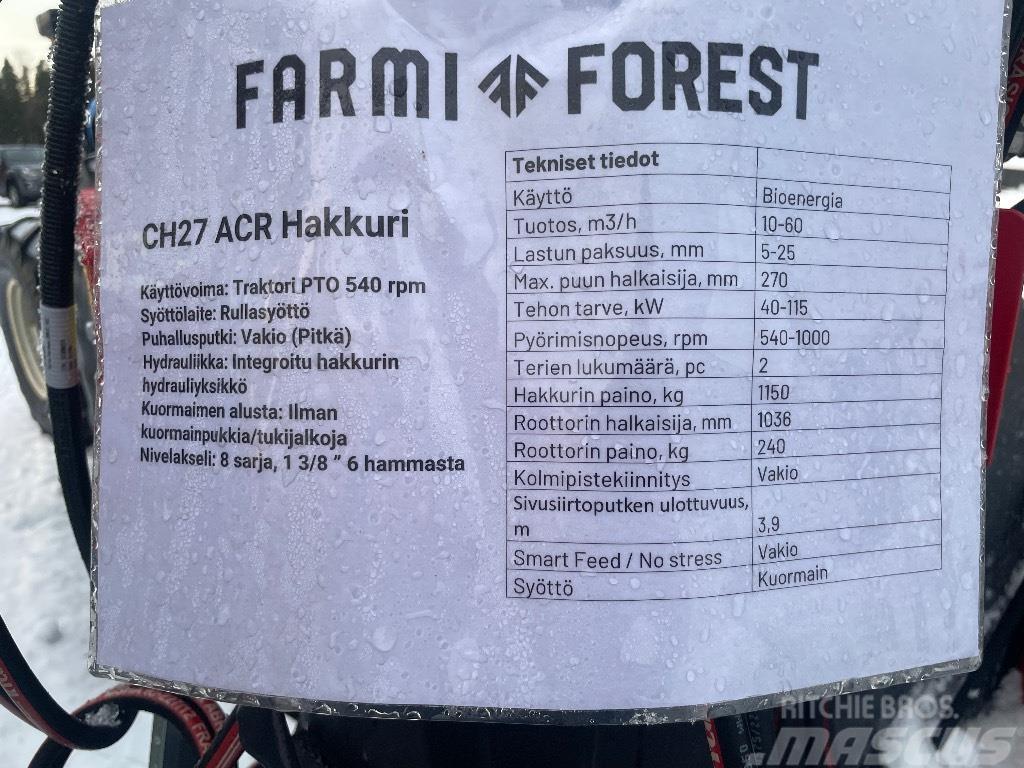 Farmi Forest CH27 Cippatrice