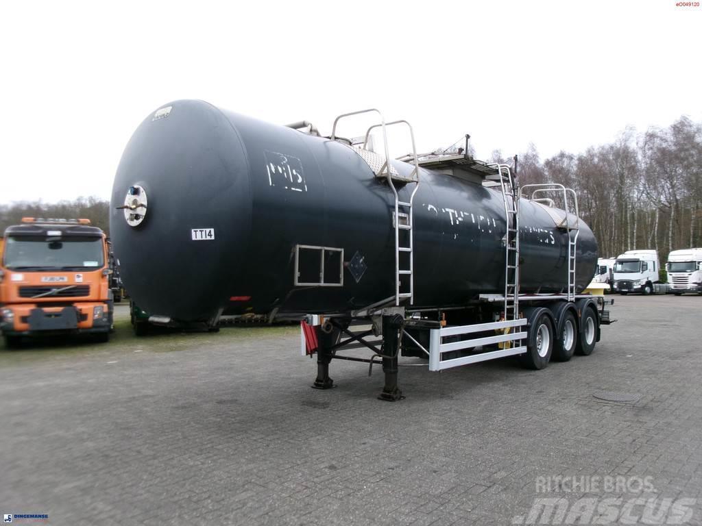 Magyar Chemical tank inox 37.4 m3 / 1 comp / ADR 30/11/20 Semirimorchi cisterna