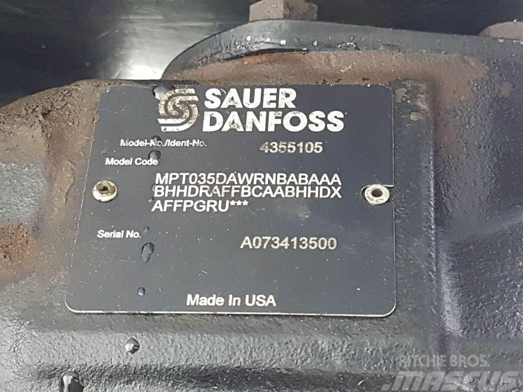 Sauer Danfoss MPT035DAWR-4355105-Load sensing pump Componenti idrauliche