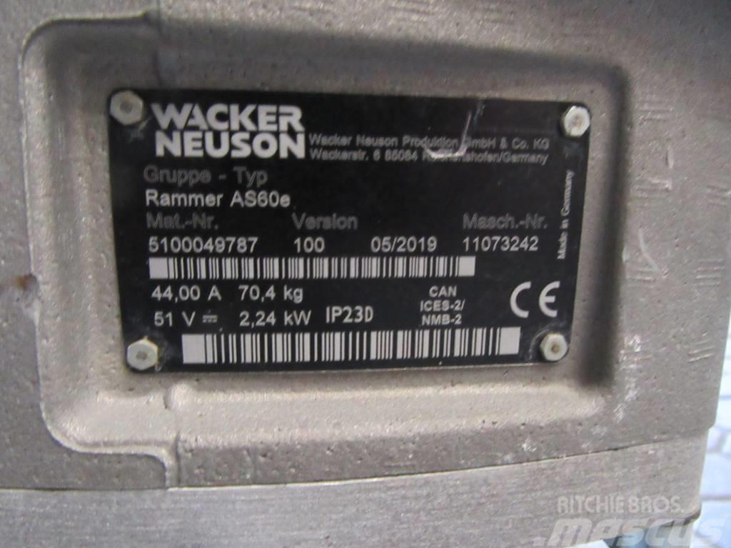 Wacker Neuson Vibrationsstampfer AS60e Vibrocostipatore verticale