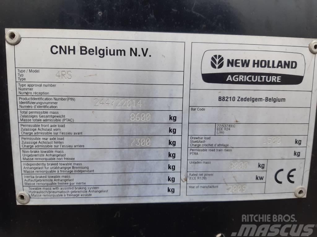 New Holland BB9060 RS, Fyrkantspress Presse quadre