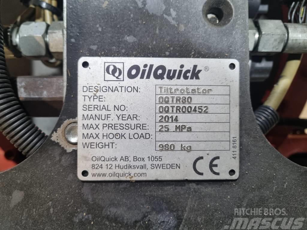  OilQuick/Rototilt OQTR80 tiltrotator Pale a rotazione