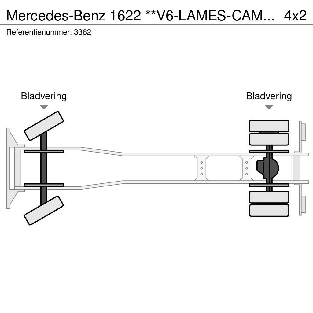 Mercedes-Benz 1622 **V6-LAMES-CAMION FRANCAIS** Autocabinati