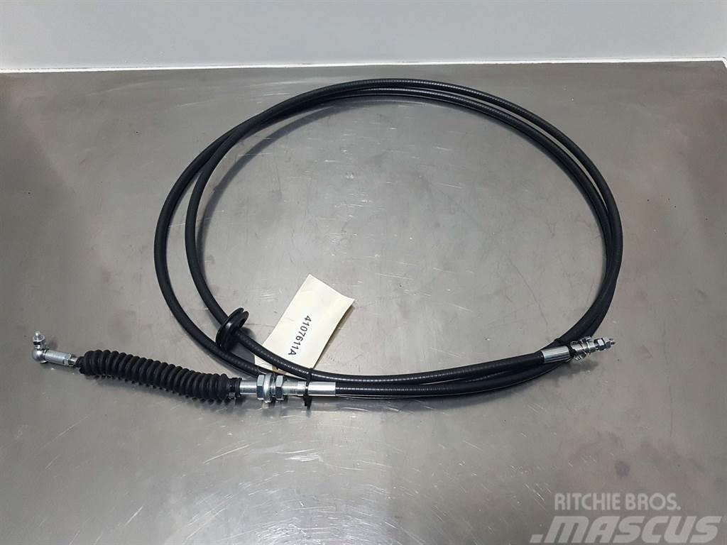 Ahlmann AZ85T-4107611A-Throttle cable/Gaszug/Gaskabel Telaio e sospensioni