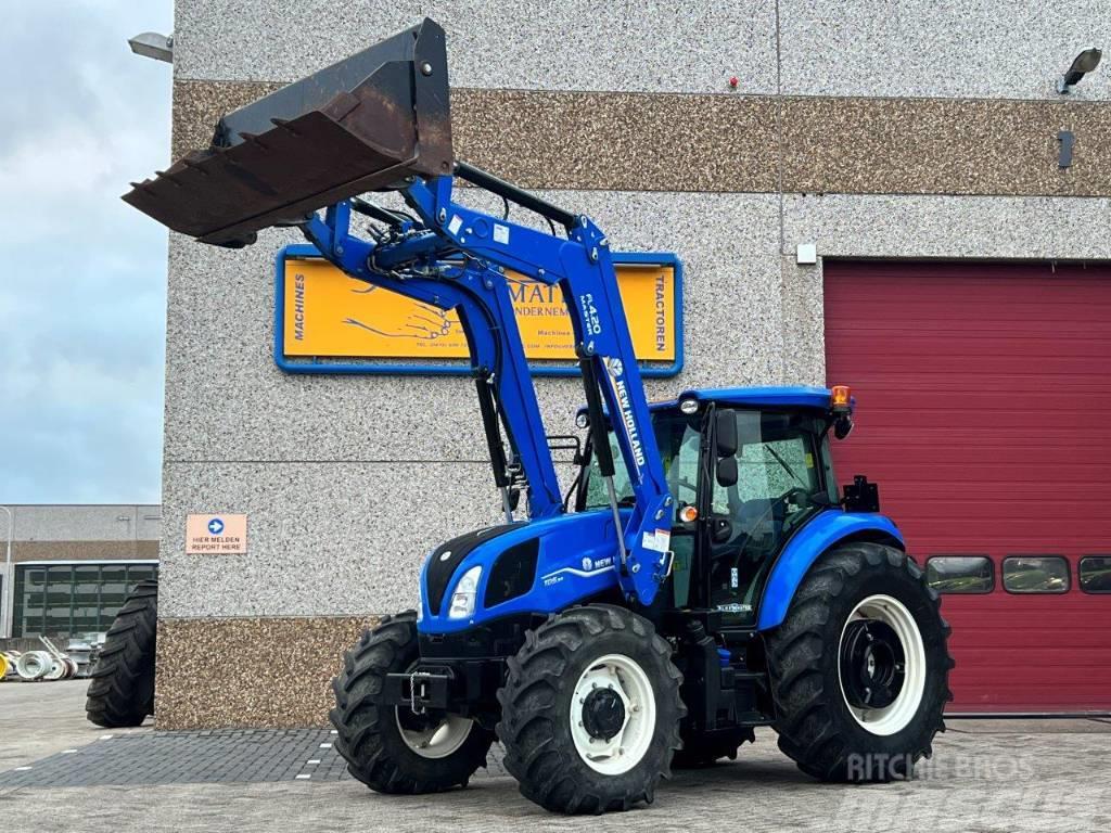 New Holland TD5.90, 2021, 1526 heures, chargeur!! Trattori