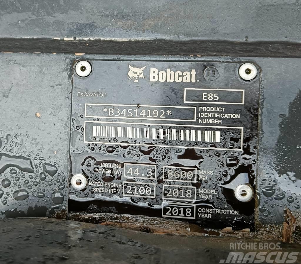 Bobcat E 85 / 8600kg / Escavatori medi 7t - 12t