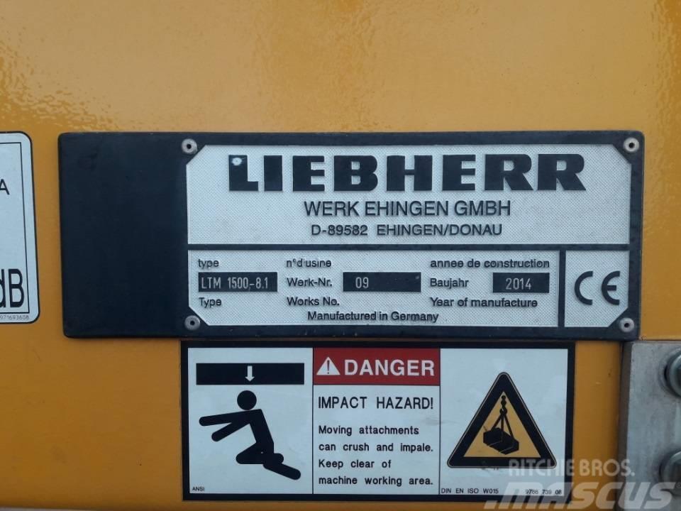 Liebherr LTM 1500-8.1 Gru per tutti i terreni