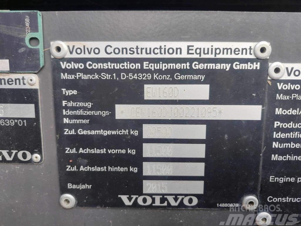 Volvo EW 160 D Escavatori gommati