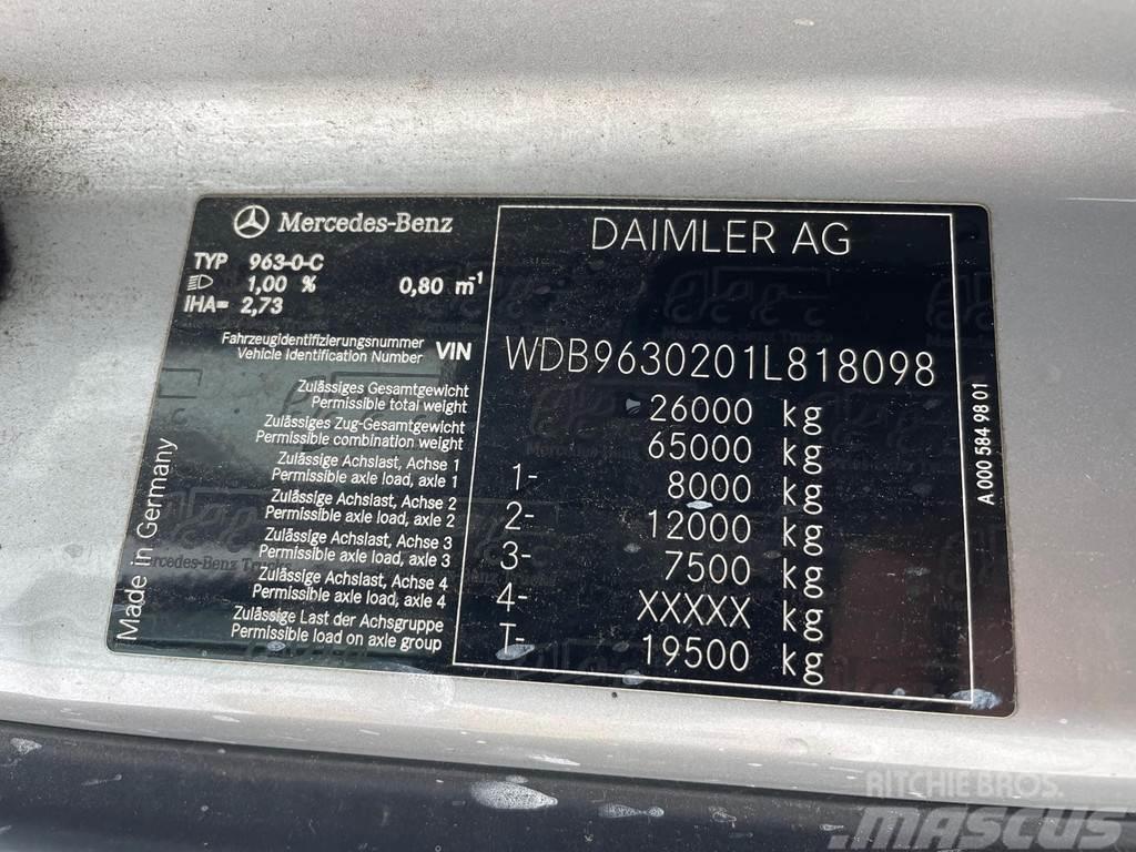 Mercedes-Benz Actros 2551 6x2*4 EURO5 + RETARDER Autocabinati