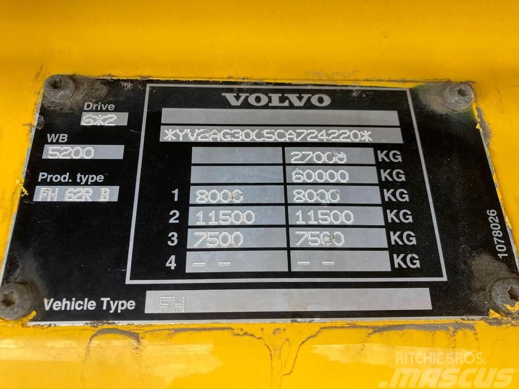 Volvo FH500 8X2*6 + CRANE HIAB + LIFT HIAB + VEB + FULL Autogru