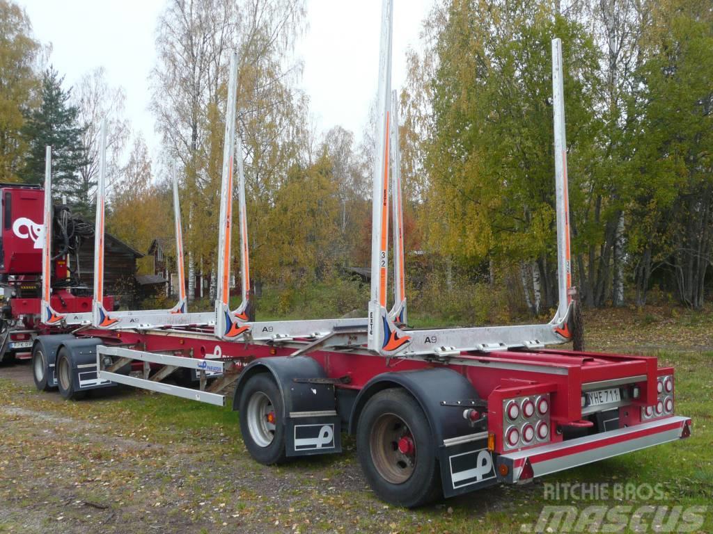 Parator Timmersläp Rimorchi trasporto legname